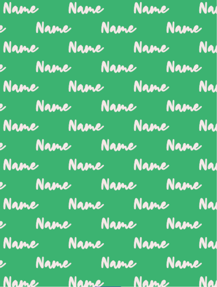 Personalized Custom Name Baby Blanket