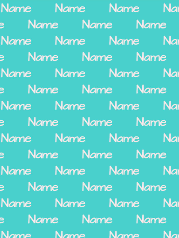 Personalized Custom Name Baby Blanket