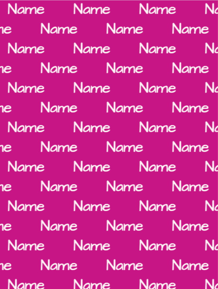 Personalized Custom Name Baby Blanket