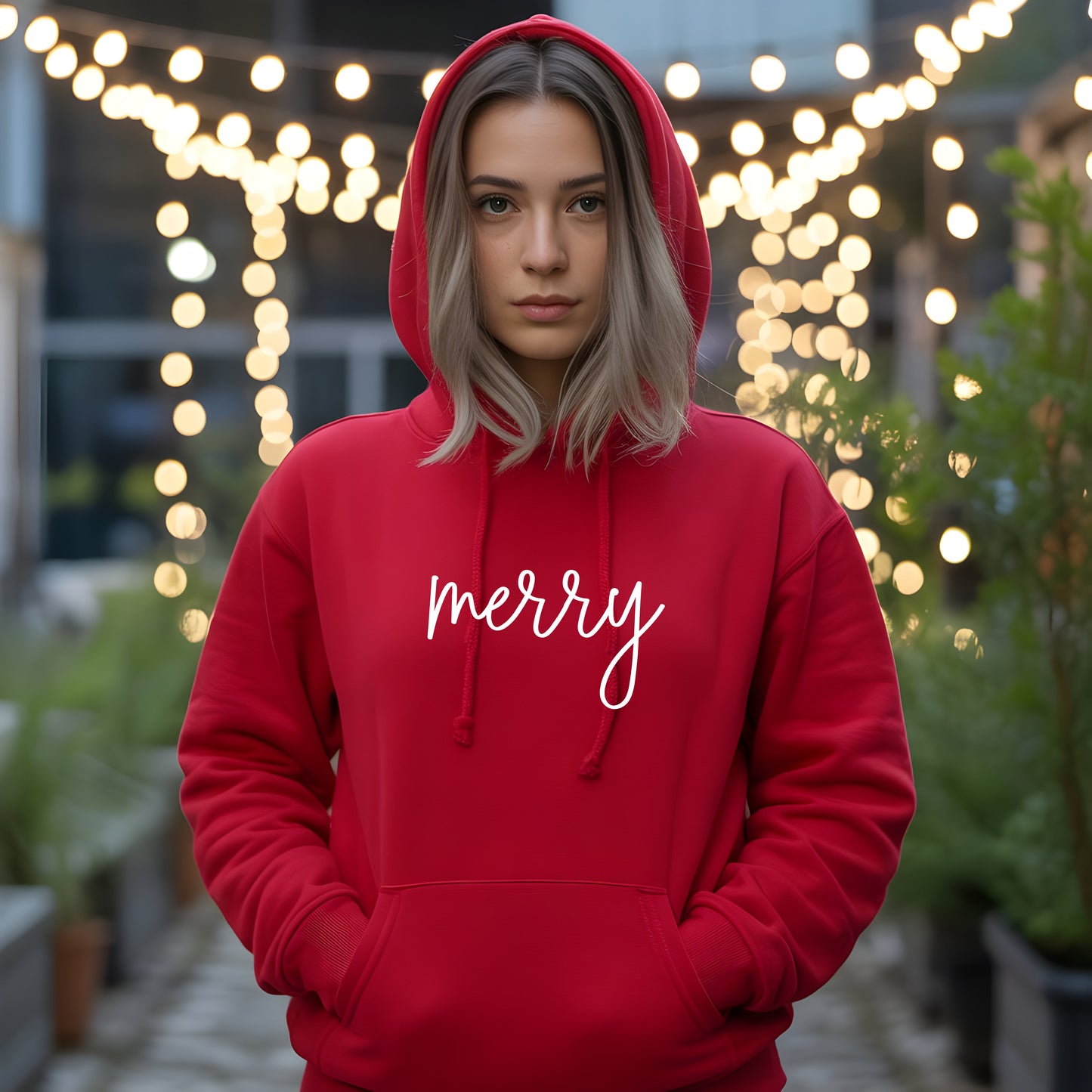 Merry Unisex Christmas Hoodie