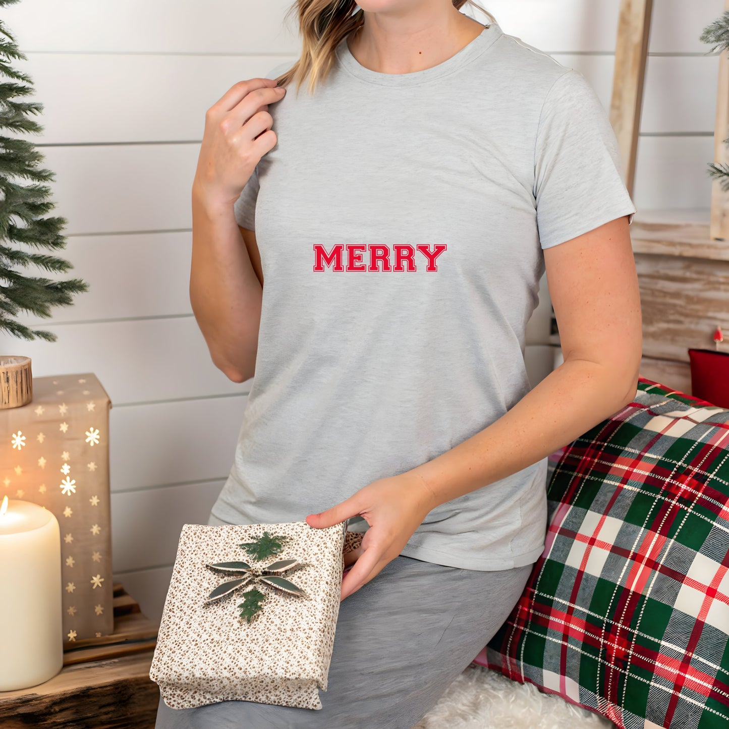 Merry Funny Christmas T-Shirt — Holiday Humor Tee
