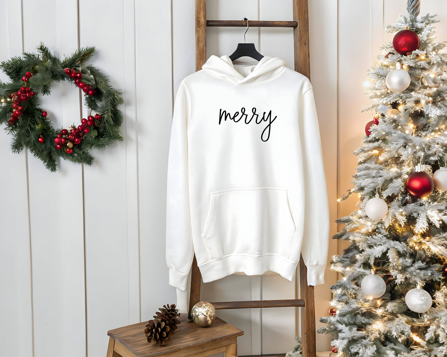 Merry Unisex Christmas Hoodie