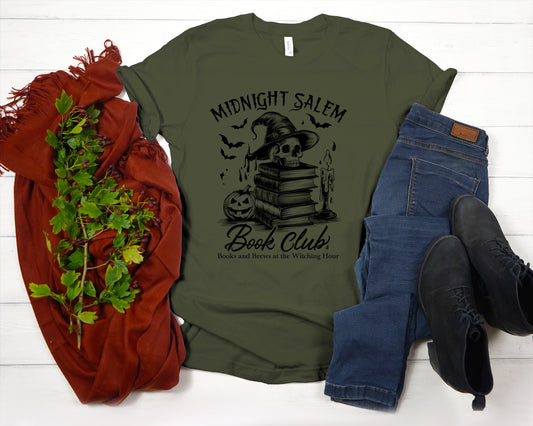 Midnight Salem Book Club Women's Softstyle T-Shirt