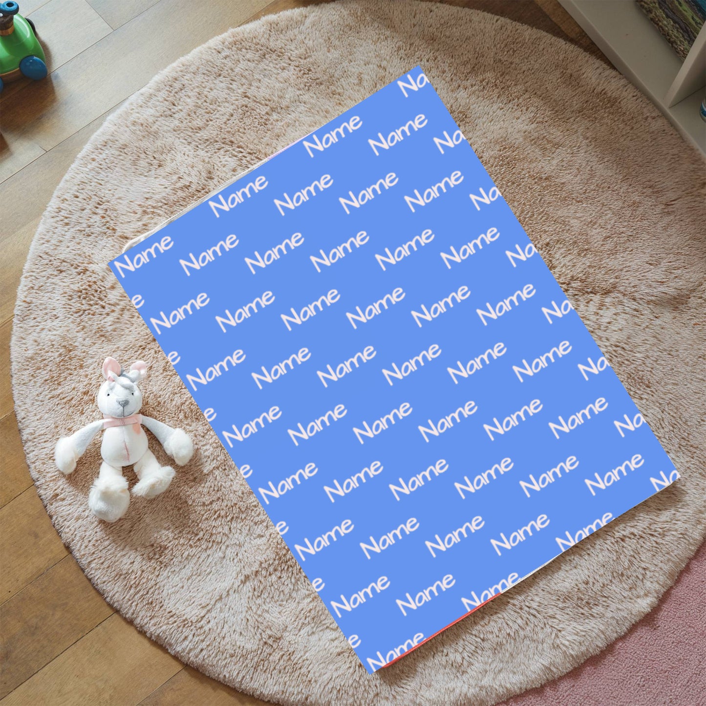 Personalized Custom Name Baby Blanket