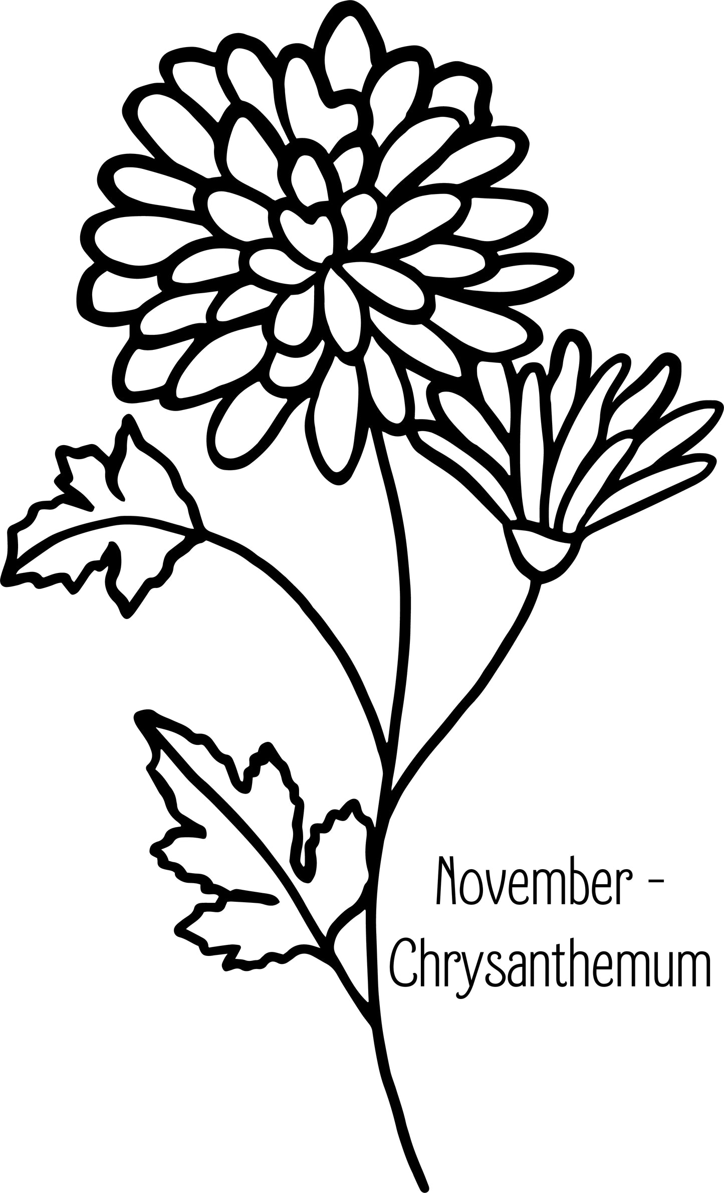 Personalized Birth Flower Tumbler