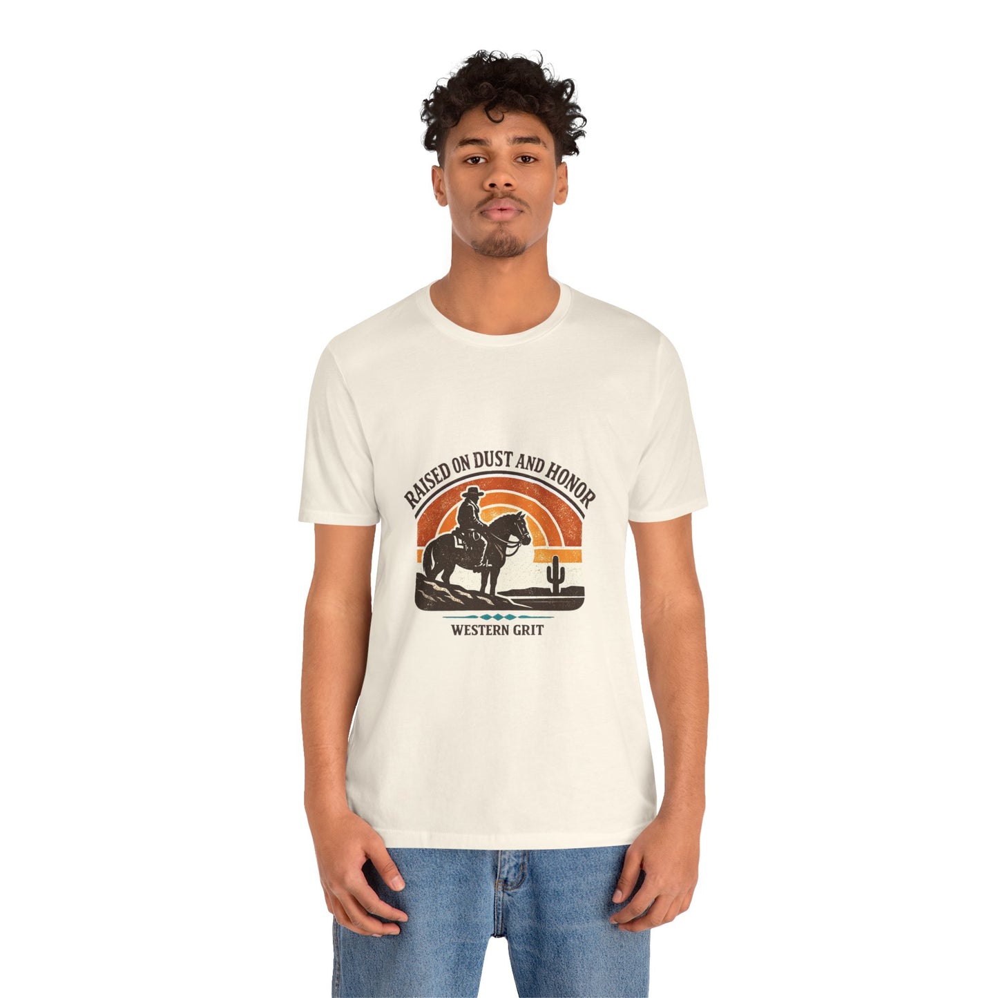 Raised on Dust and Honor Tee | Western cowboy, vintage Americana