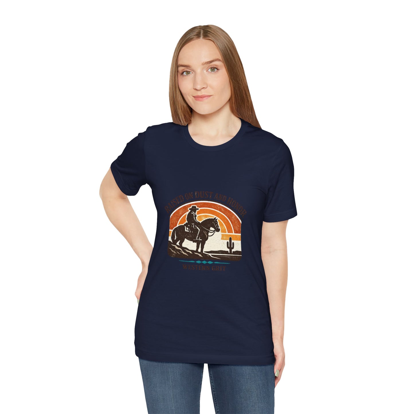 Raised on Dust and Honor Tee | Western cowboy, vintage Americana