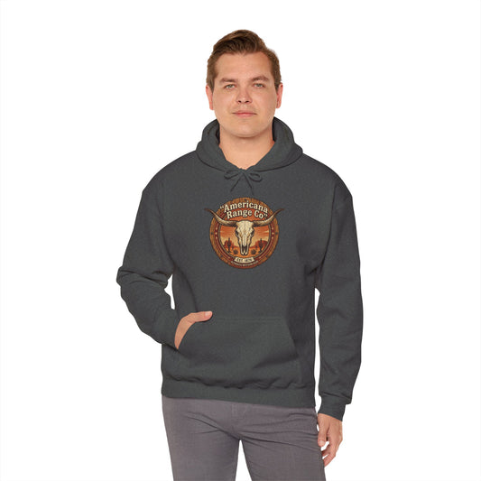 Western Cowboy Frontier Hoodie | Americana vintage rodeo sweatshirt