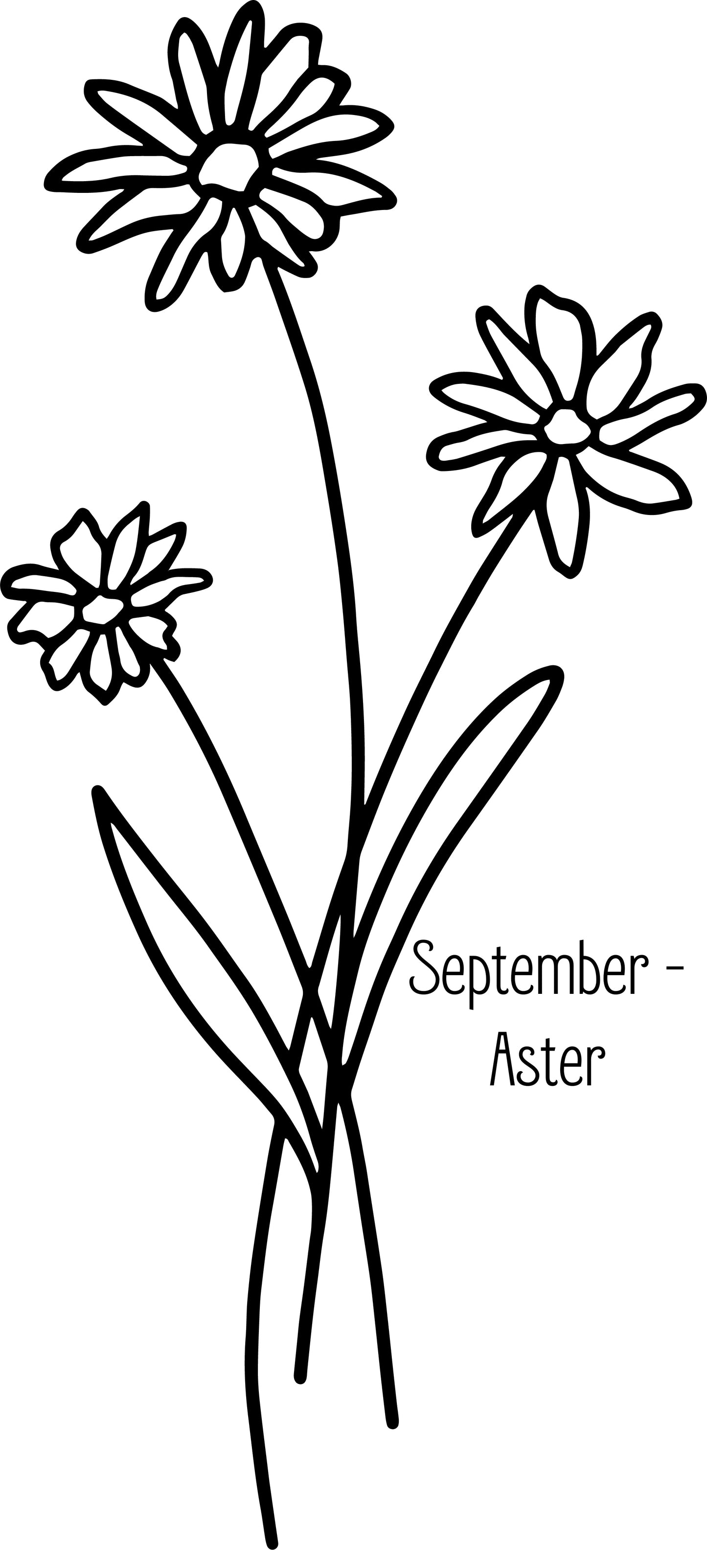 Personalized Birth Flower Tumbler