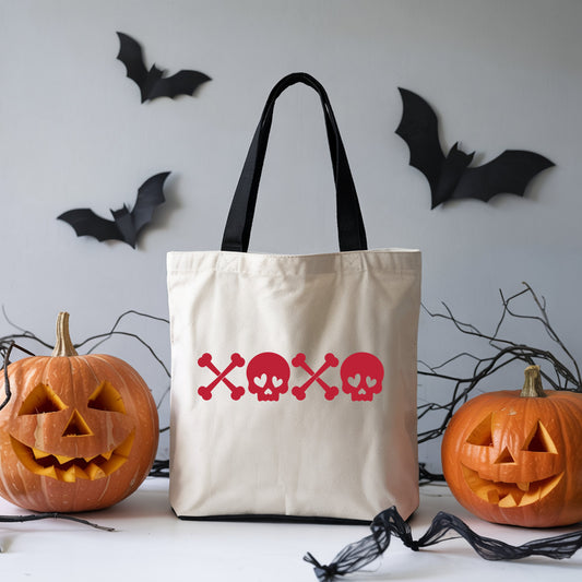 Skull and Crossbones Tote Bag