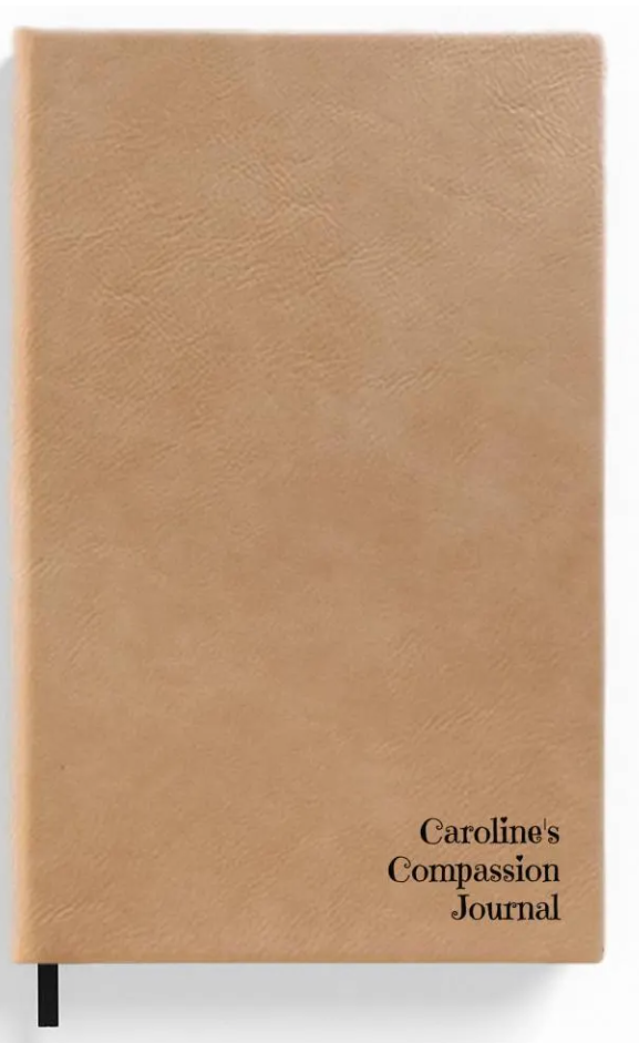 Personalized Vegan Leather Journal - Custom Eco-Friendly Notebook for Writers