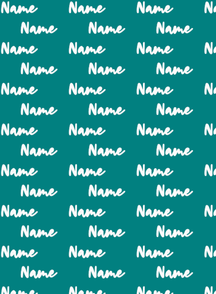 Personalized Custom Name Baby Blanket