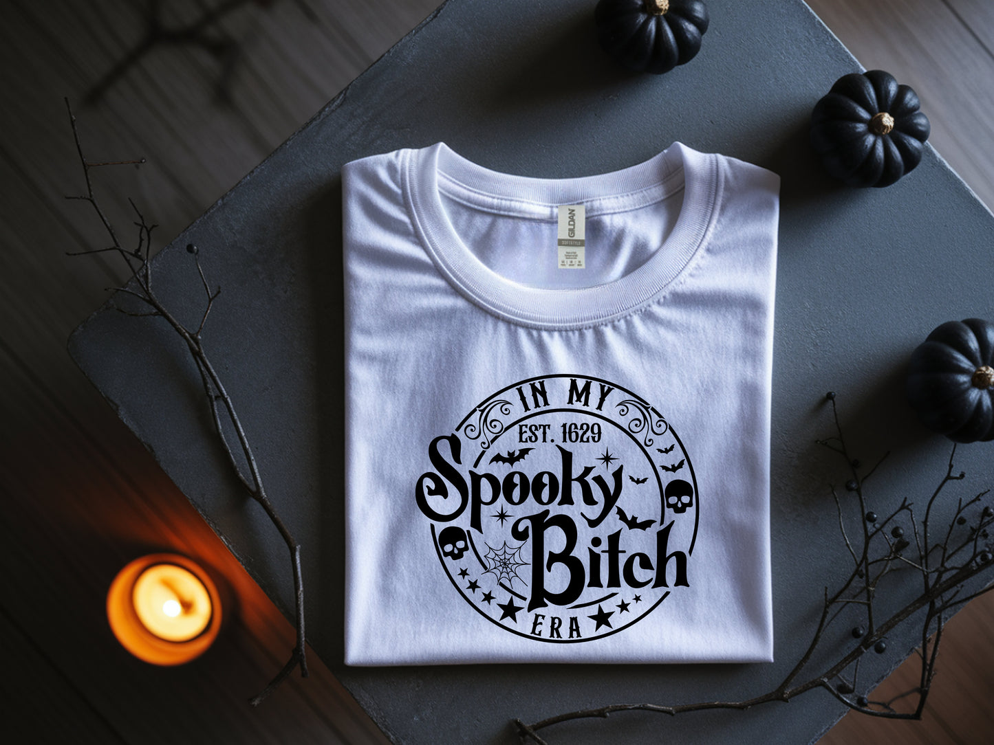 Spooky Bitch Era Halloween T-Shirt for Women