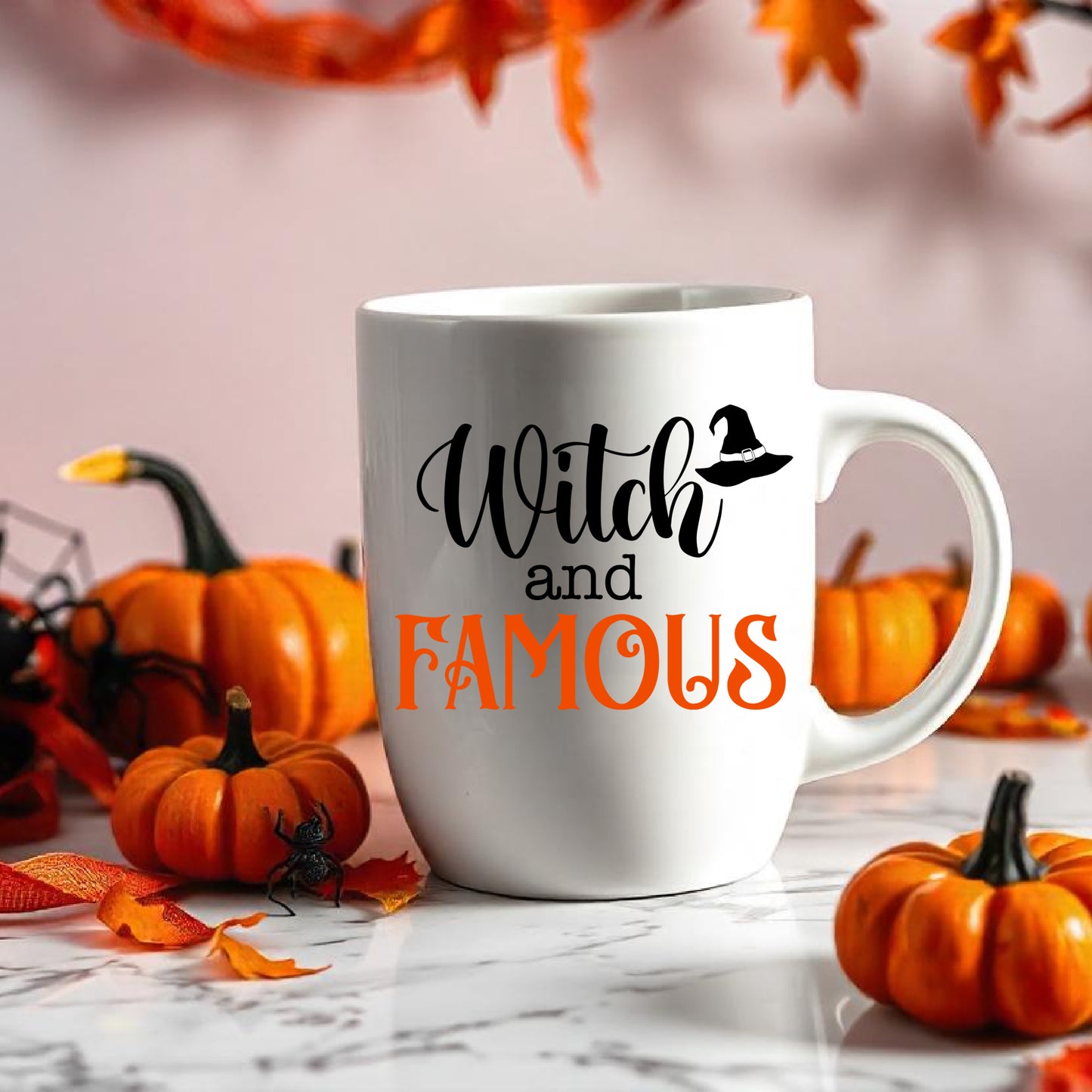 Witch and Famous Halloween Ceramic Mug (11oz/15oz)