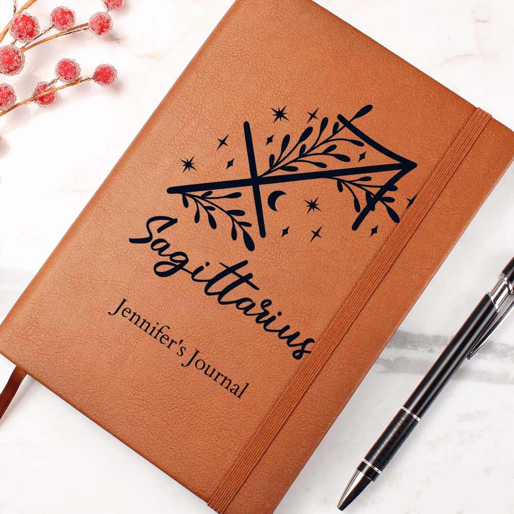 Personalized Botanical Zodiac Journal