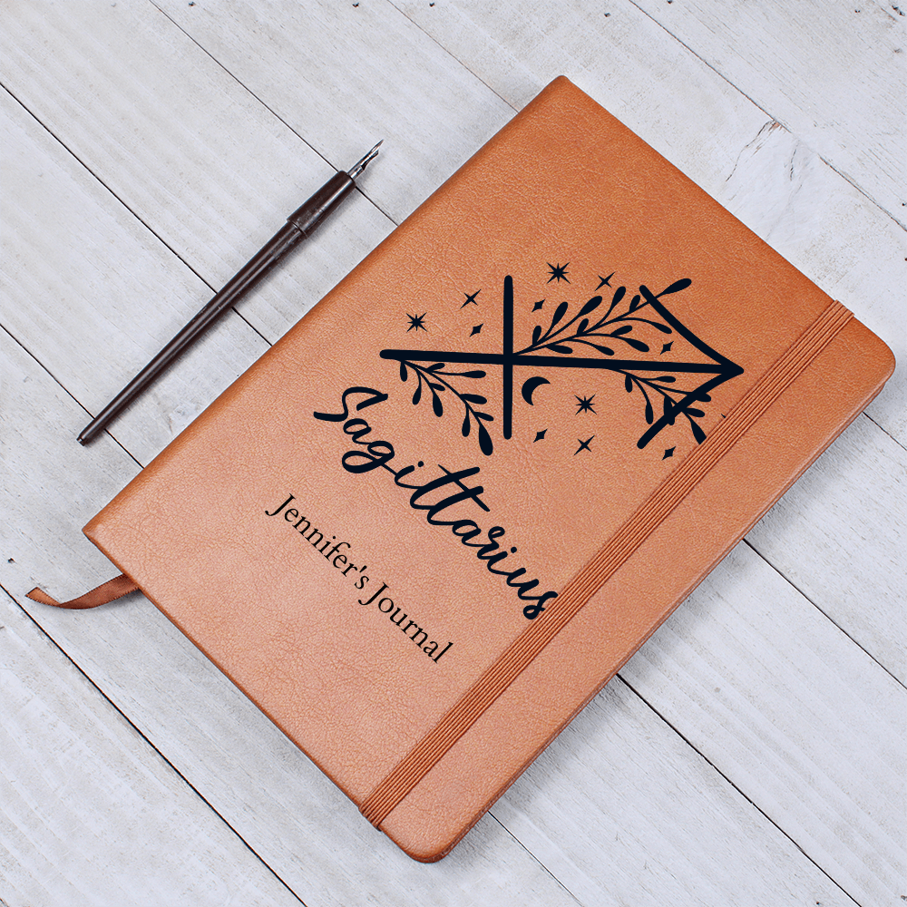 Personalized Botanical Zodiac Journal