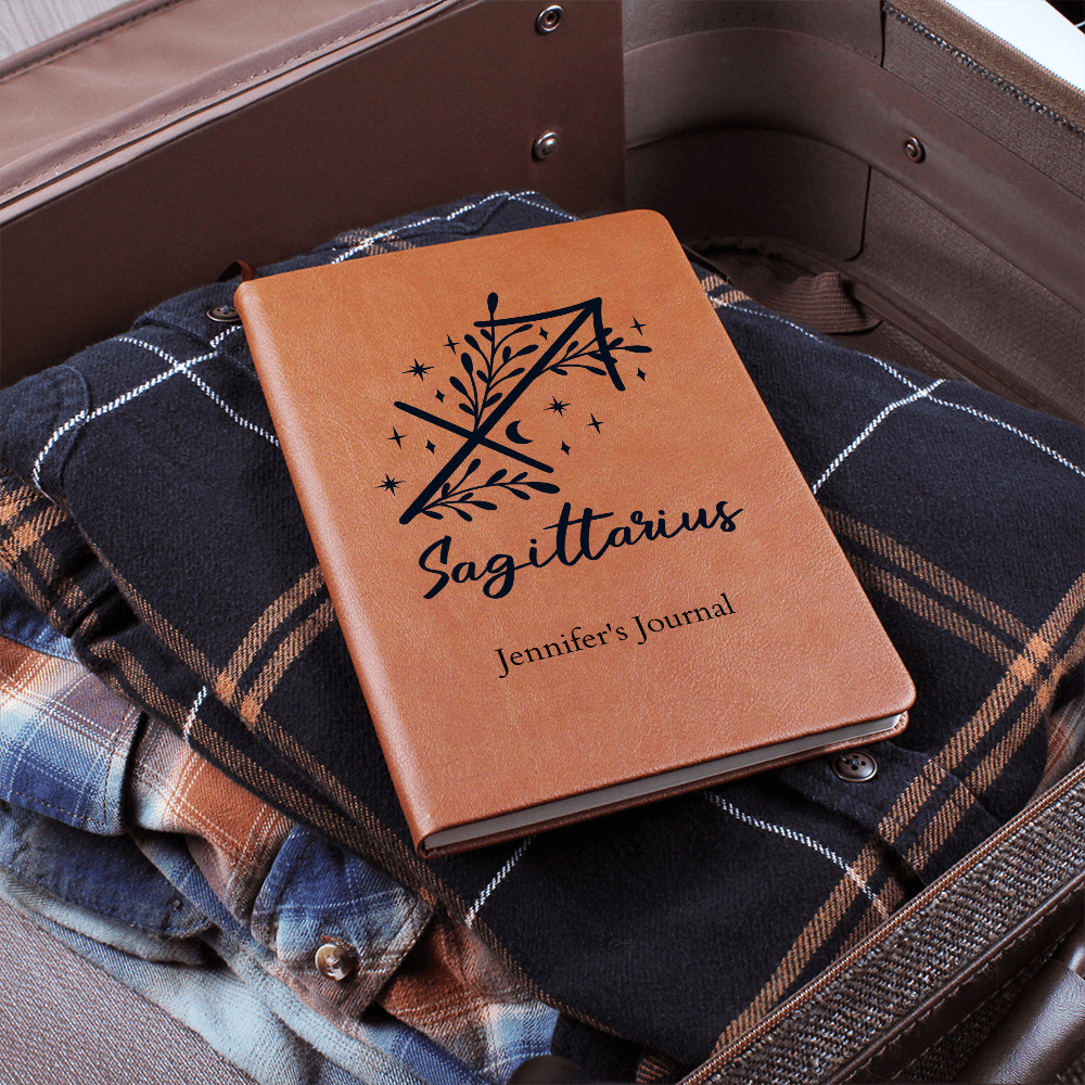 Personalized Botanical Zodiac Journal