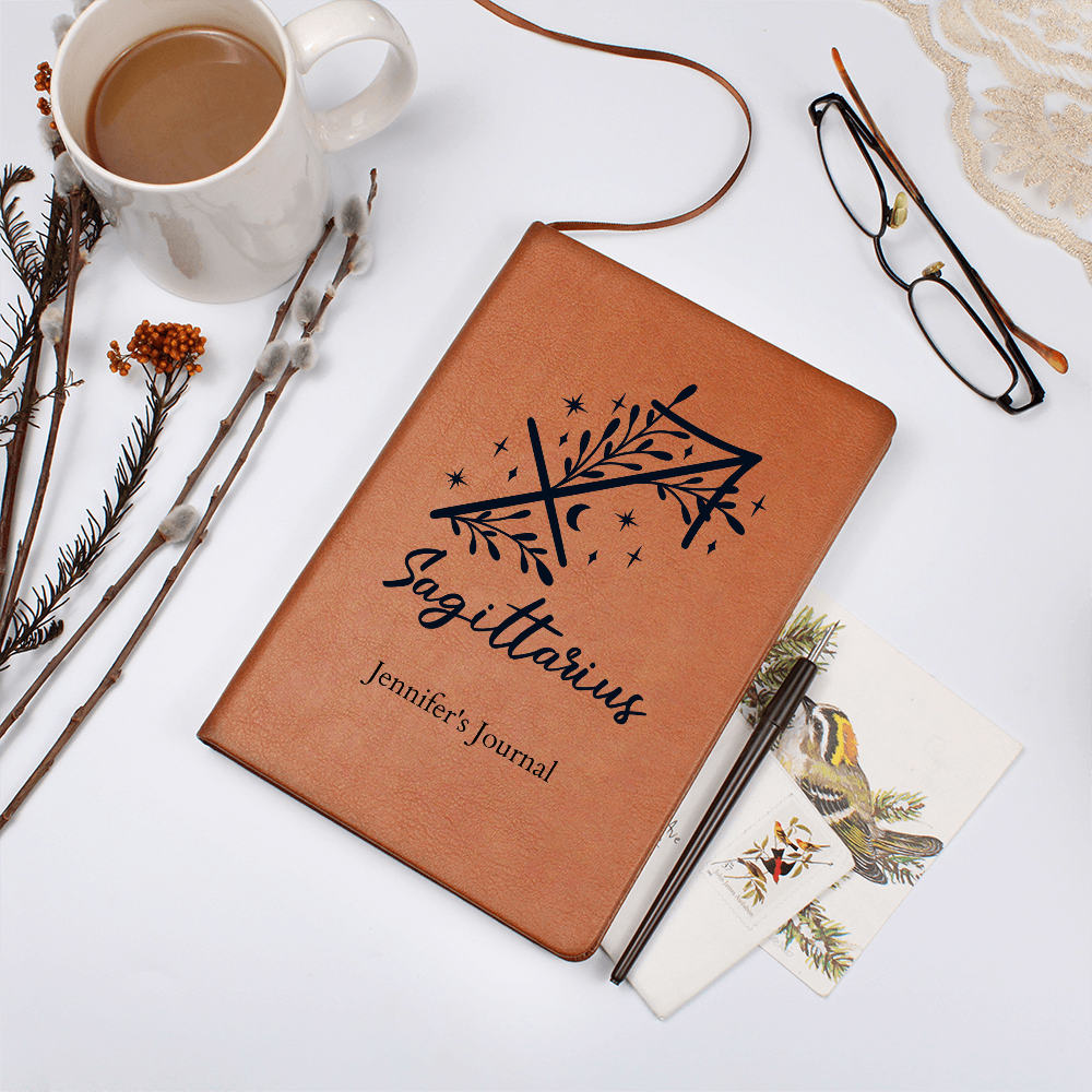 Personalized Botanical Zodiac Journal