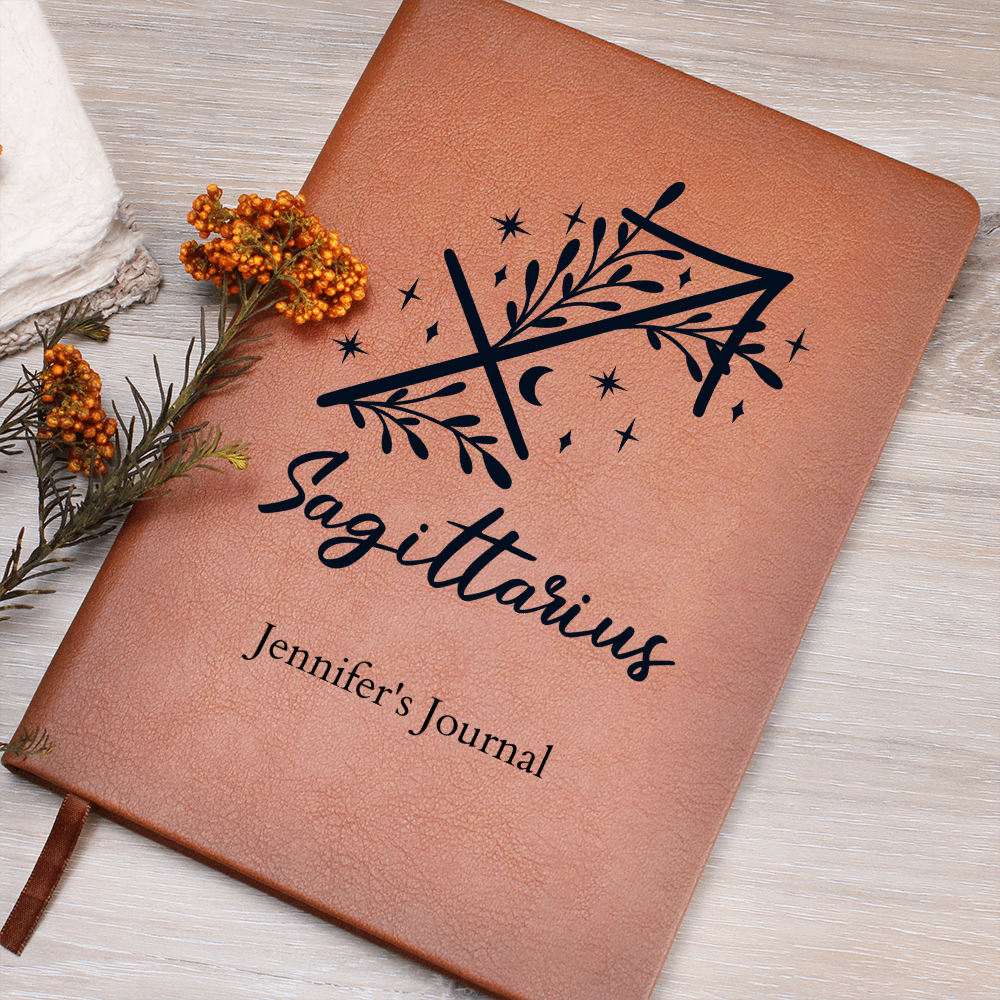 Personalized Botanical Zodiac Journal