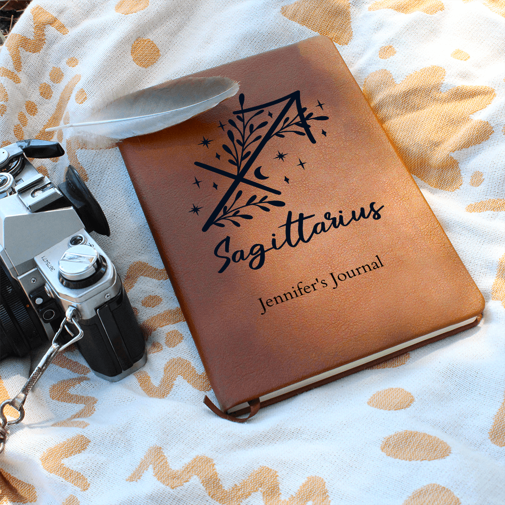 Personalized Botanical Zodiac Journal