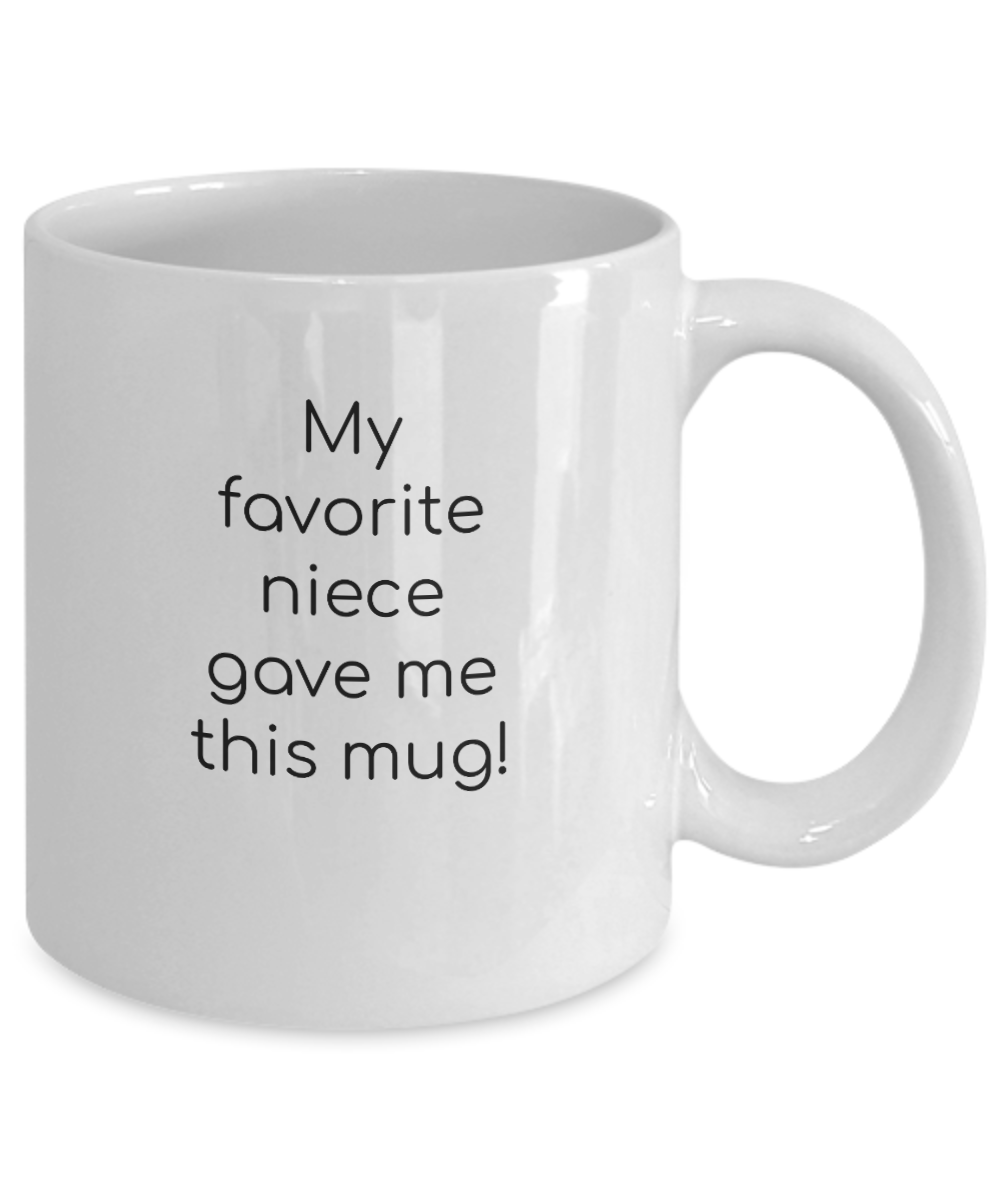 Favorite Niece Mug