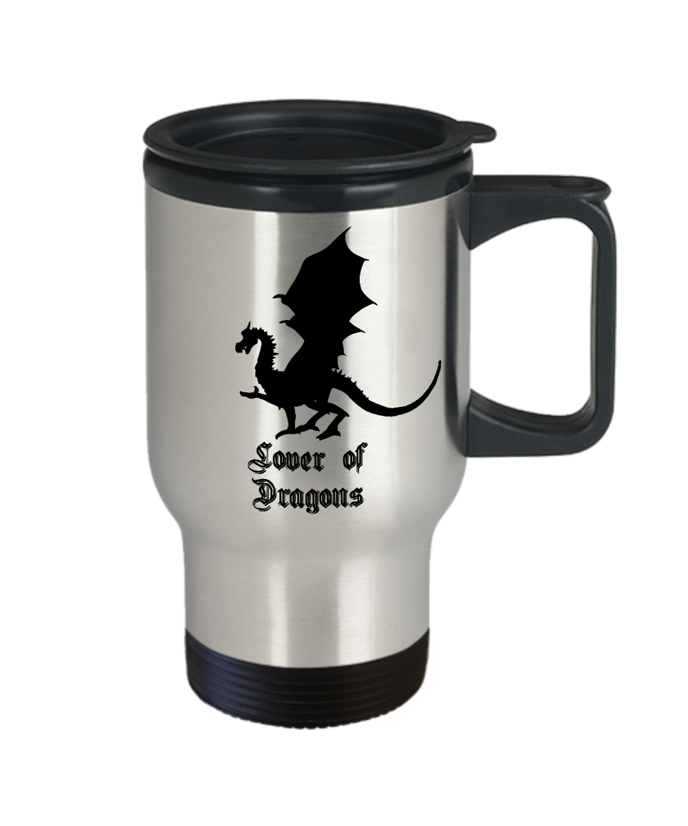 Lover of Dragons Travel Mug