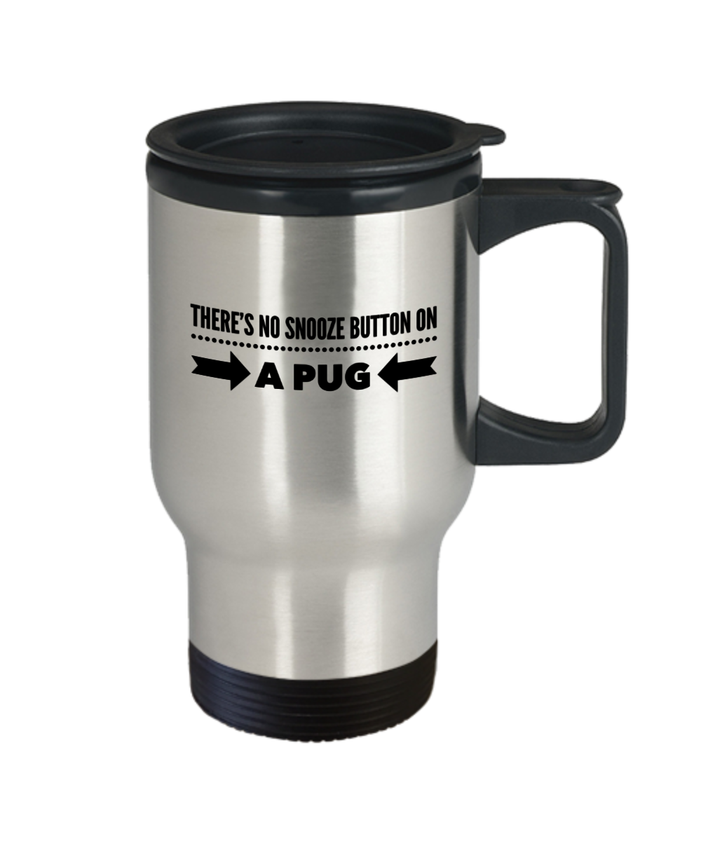 Pug Coffee Travel Mug
