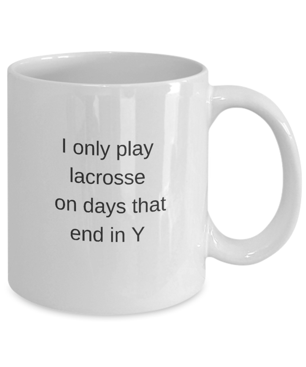 Lacrosse Player Mug