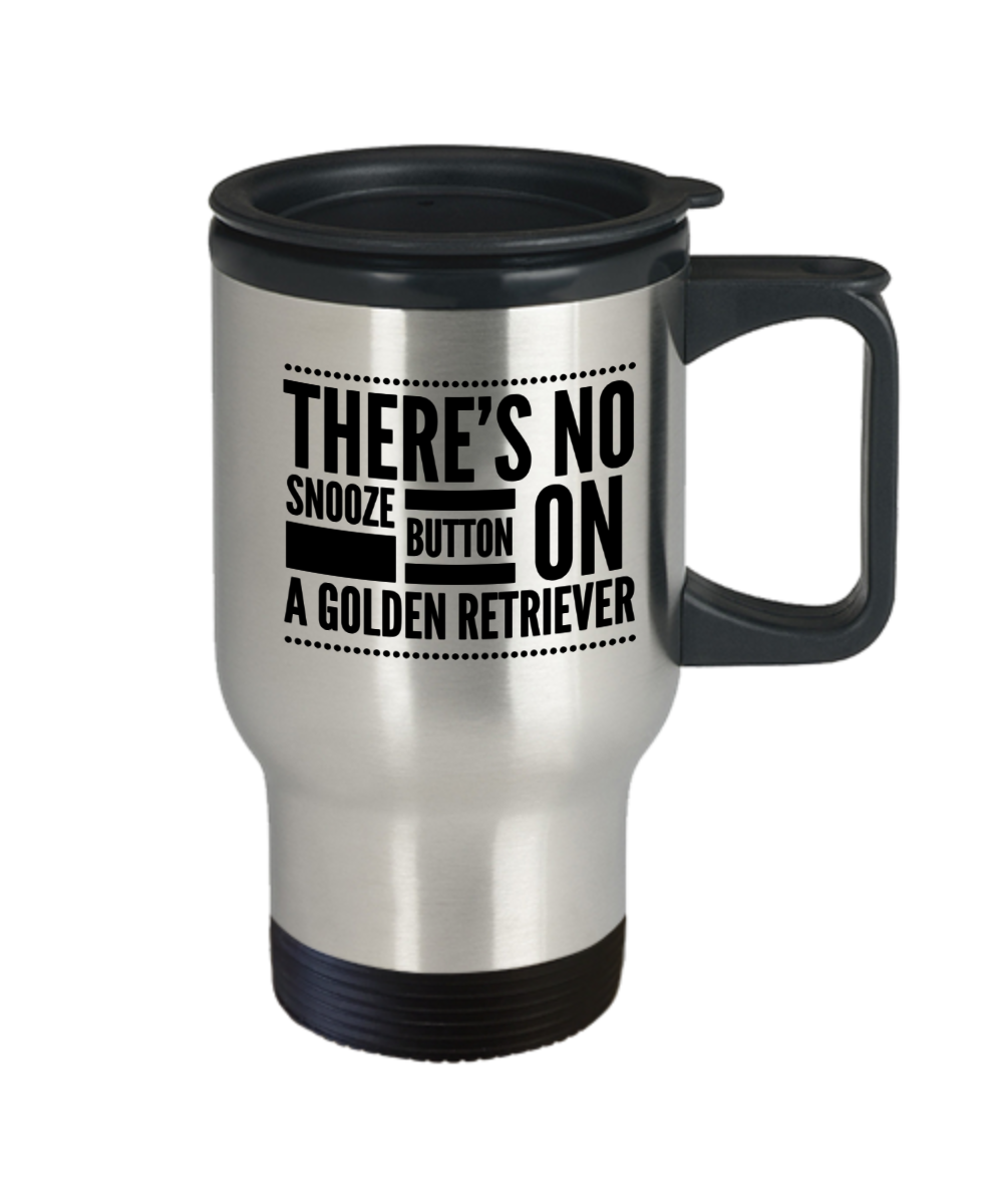 Golden Retriever Travel Mug