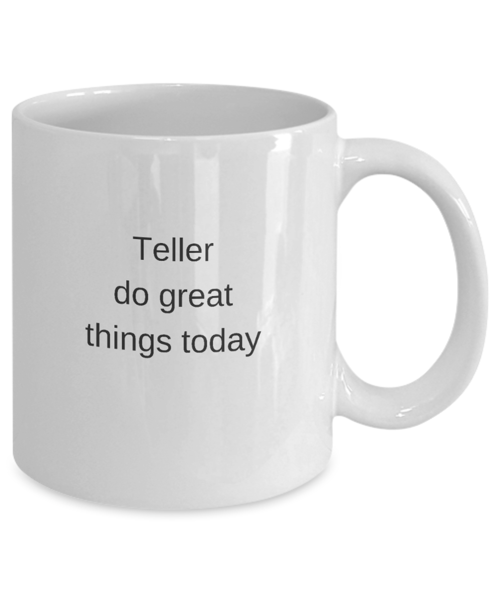 Bank Teller Mug