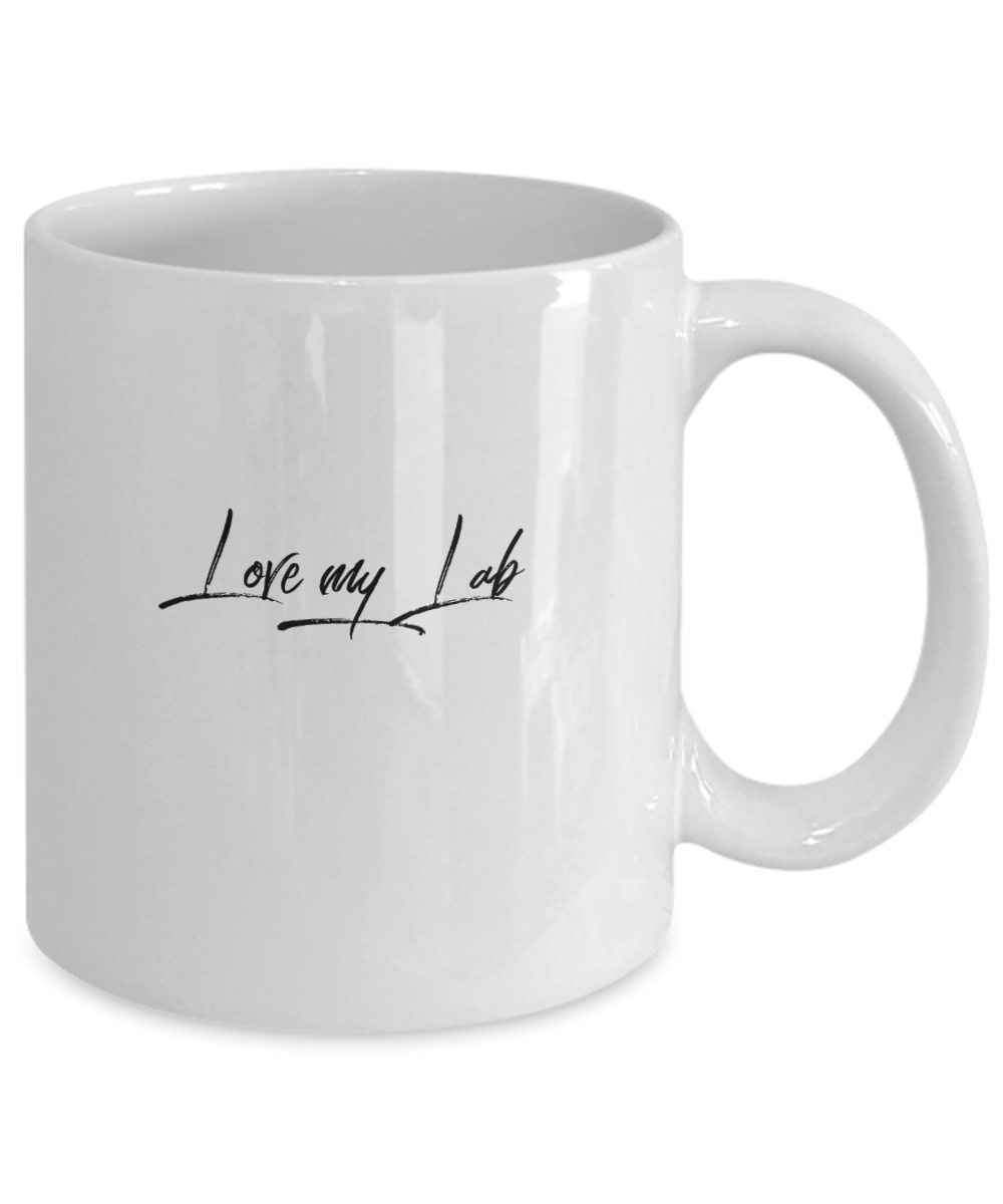I Love My Lab Mug