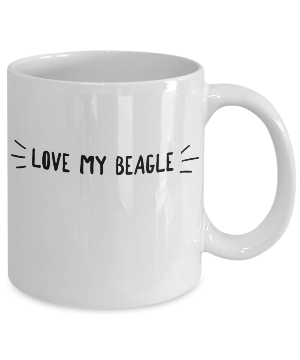 Love My Beagle Coffee Mug
