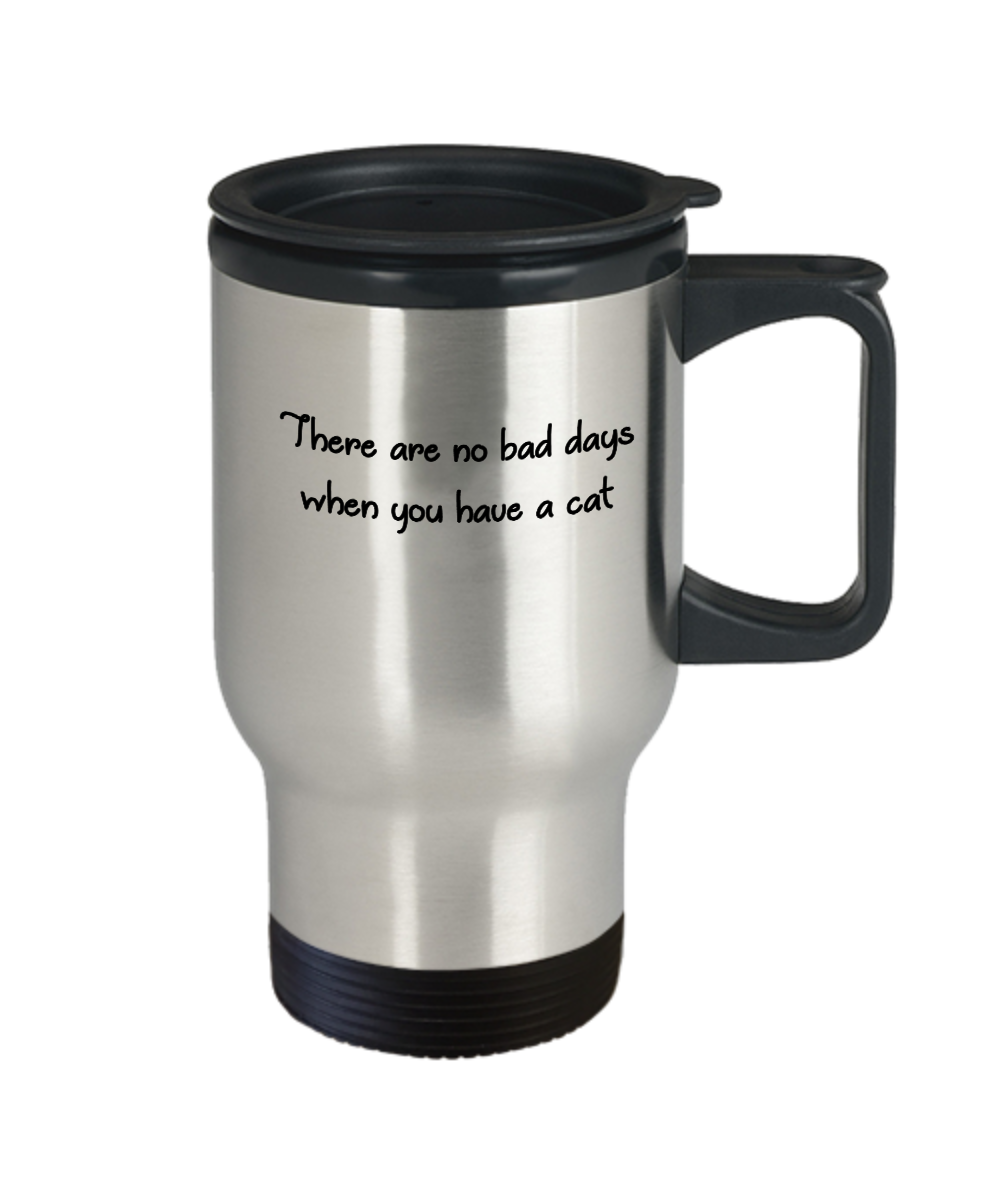 No Bad Cat Days Travel Mug