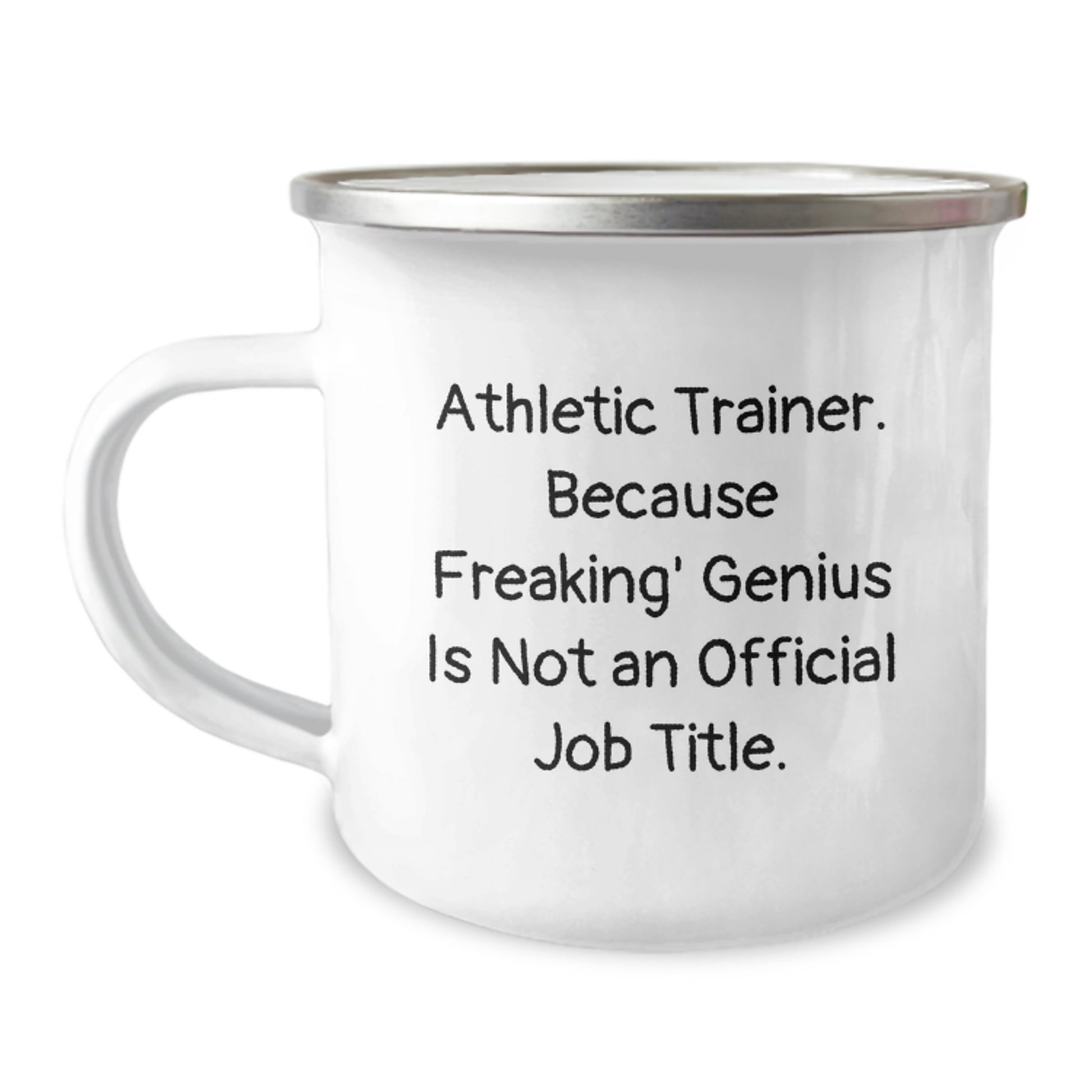 Funny Athletic Trainer Gifts from Friends - Camping Mug, Gift for Athletic Trainer - Image 1