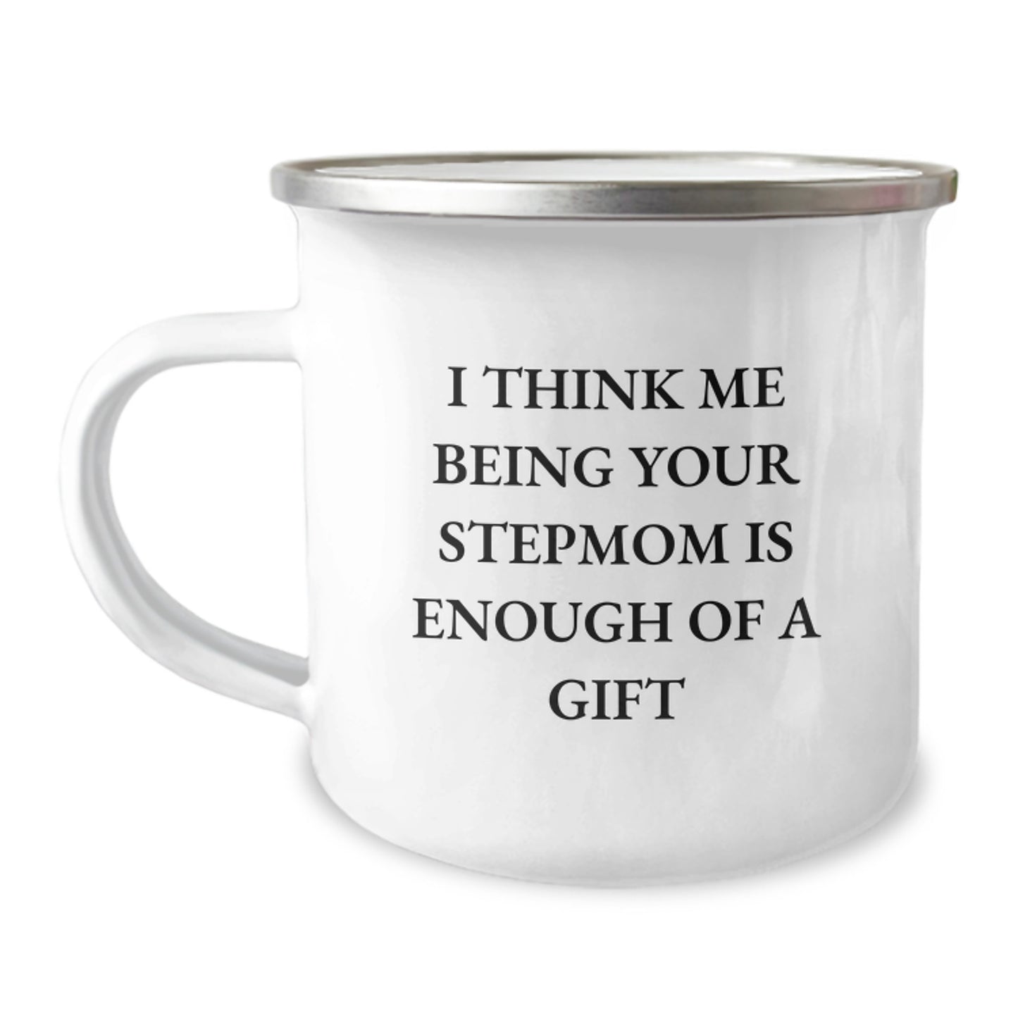 Stepmom Camping Mug Idea for Coworkers Sincere Bday Gift - Image 1