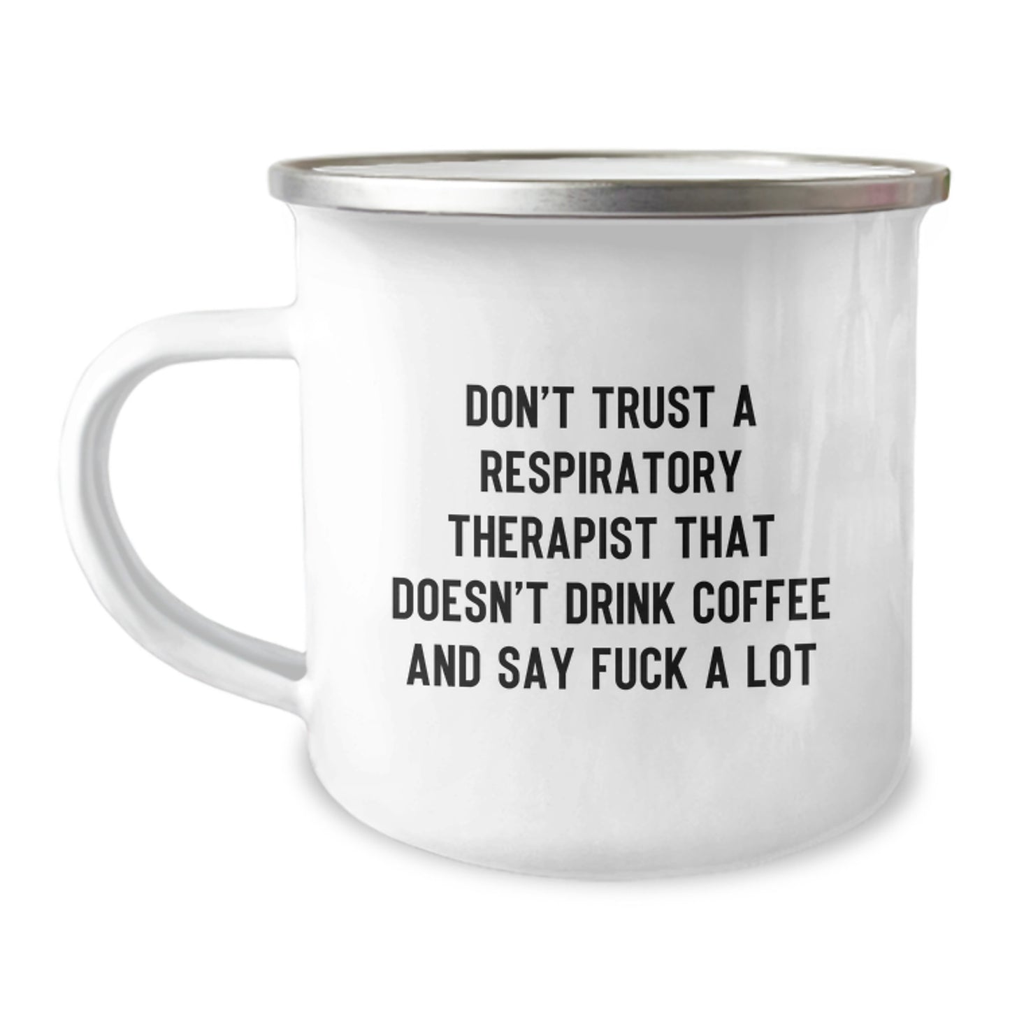 Gifts from Coworkers, Funny Inspirational Quote for Respiratory Therapist, Camping Mug for Graduation Unique Gifts - Image 1