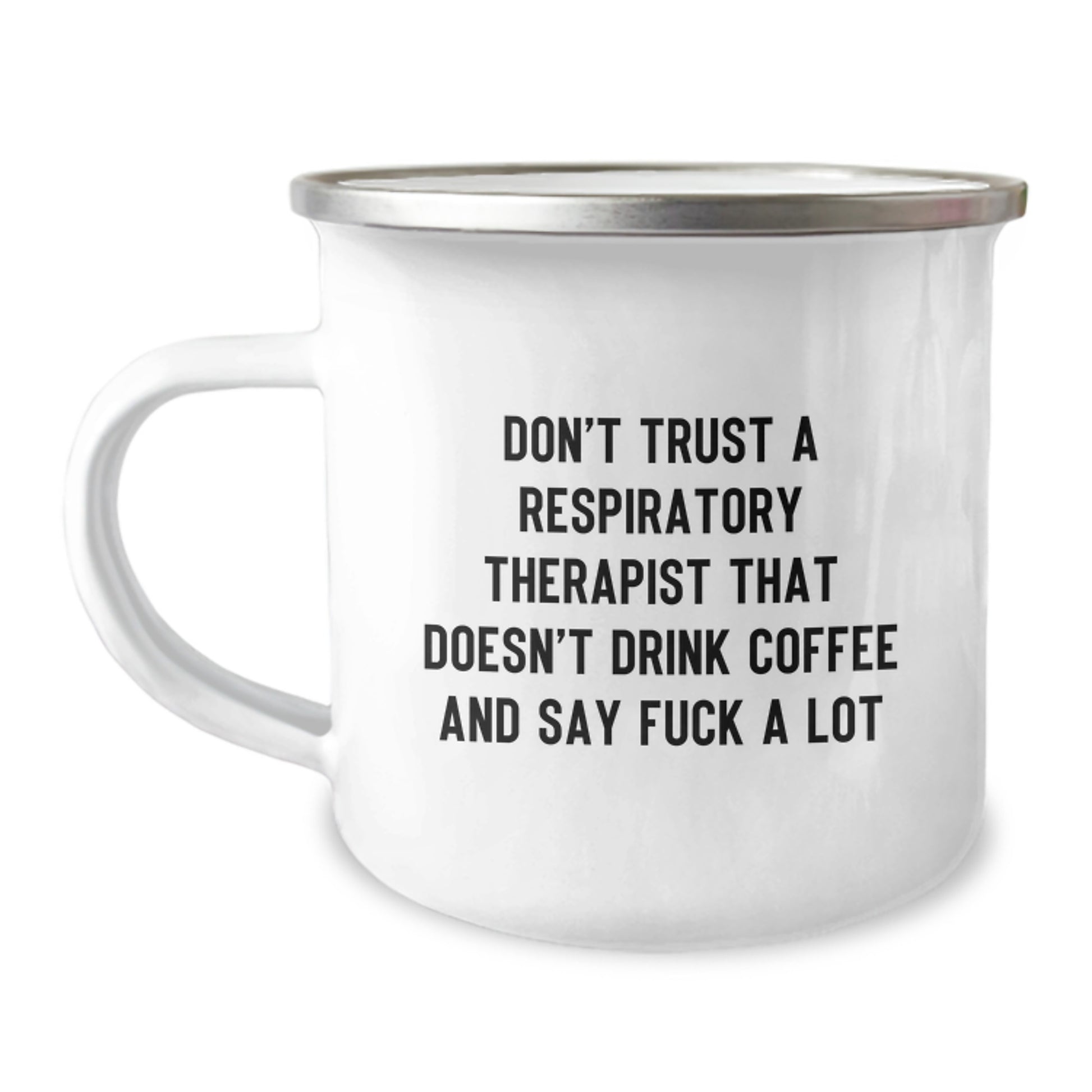 Gifts from Coworkers, Funny Inspirational Quote for Respiratory Therapist, Camping Mug for Graduation Unique Gifts - Image 1