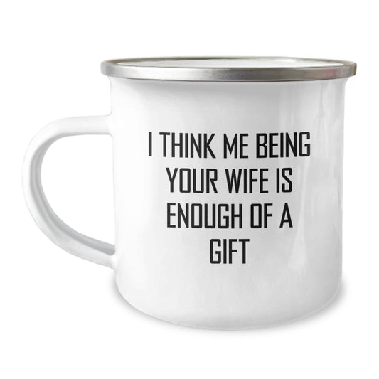 Wife Camping Mug Heartfelt Deluxe Keepsake Birthday Gift for Her - Image 1