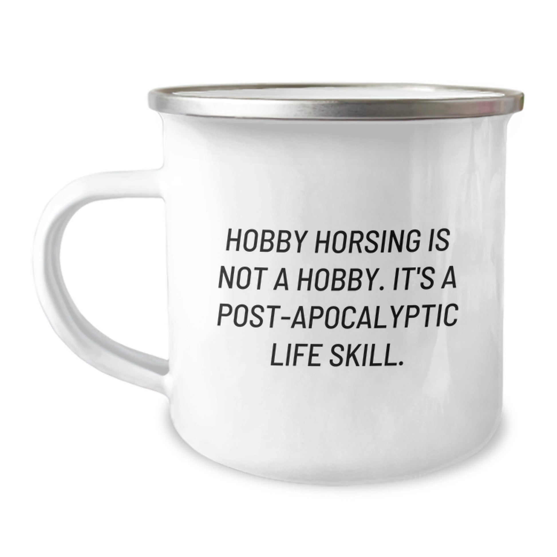 Hobby Horsing Gifts for Men, Funny Camping Mug for Graduation Unique - Gifts from Friends - Image 1