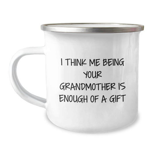Birthday Gift Camping Mug for Mom Present – Grandmother Quote - Image 1