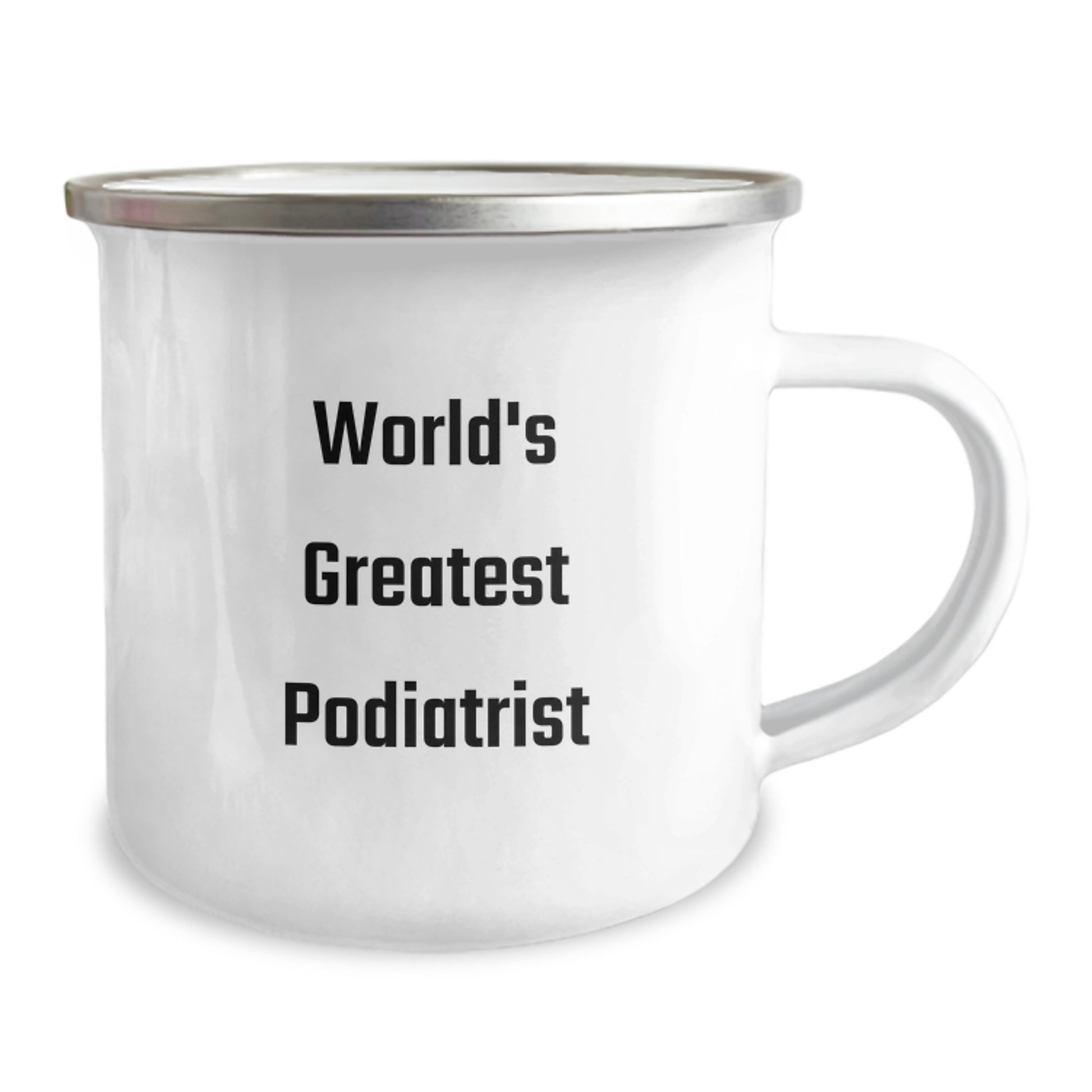Funny Podiatrist Gifts from Friends - World's Greatest Podiatrist Camping Mug for Christmas Unique Gifts, Funny Inspirational Mugs for Podiatrist, Men, Women, Family - Image 2
