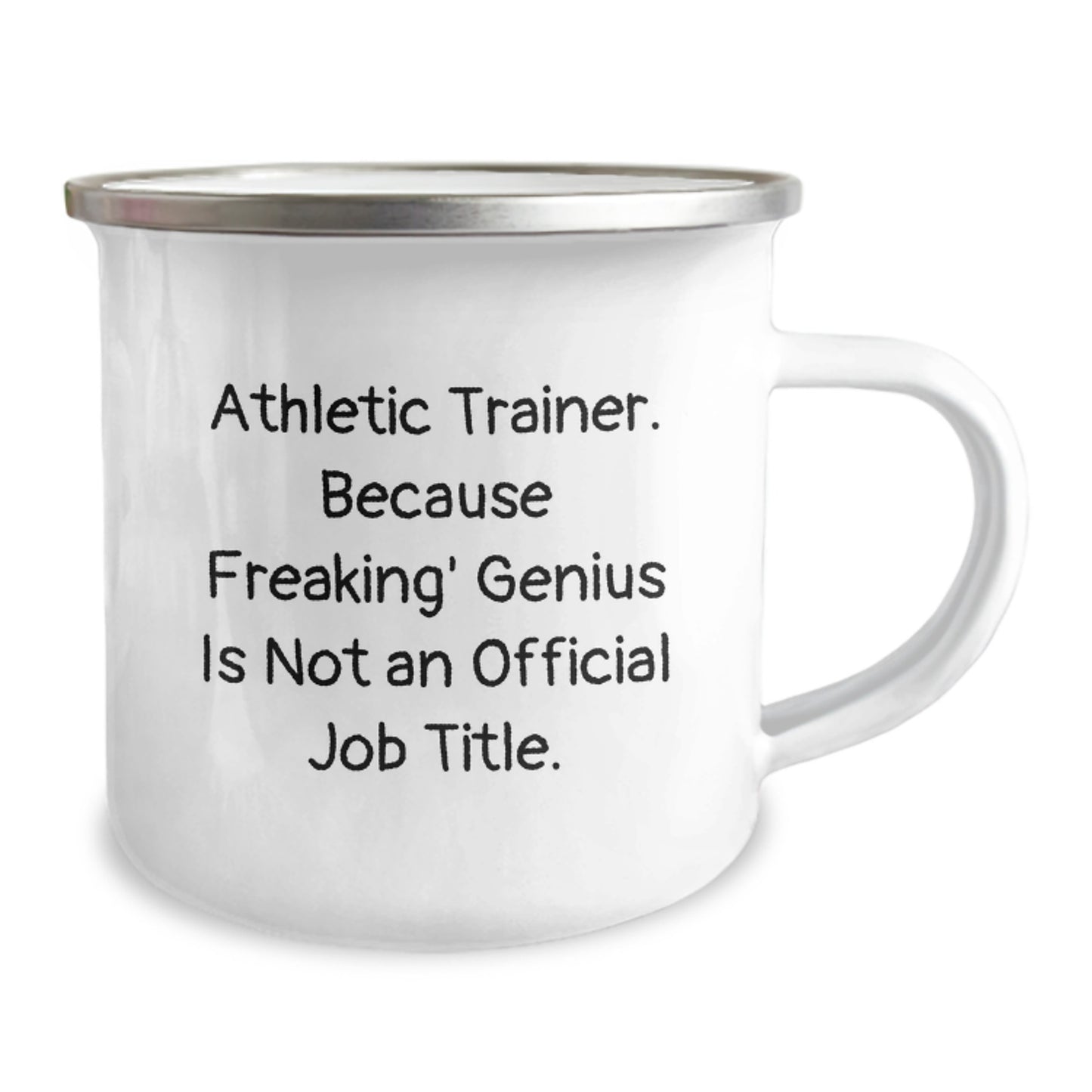 Funny Athletic Trainer Gifts from Friends - Camping Mug, Gift for Athletic Trainer - Image 2