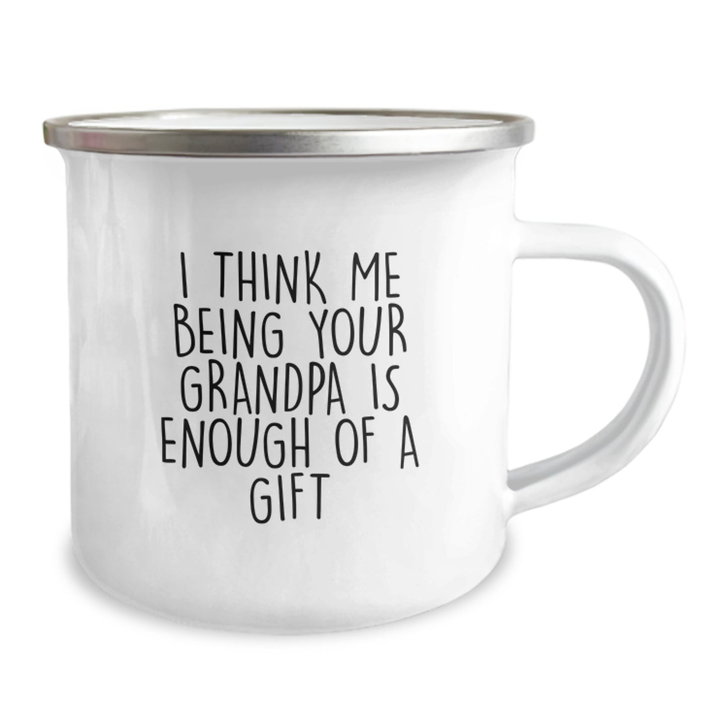 Grandpa Keepsake Mug Birthday Gift for Him – I Think Me Being Your - Image 2