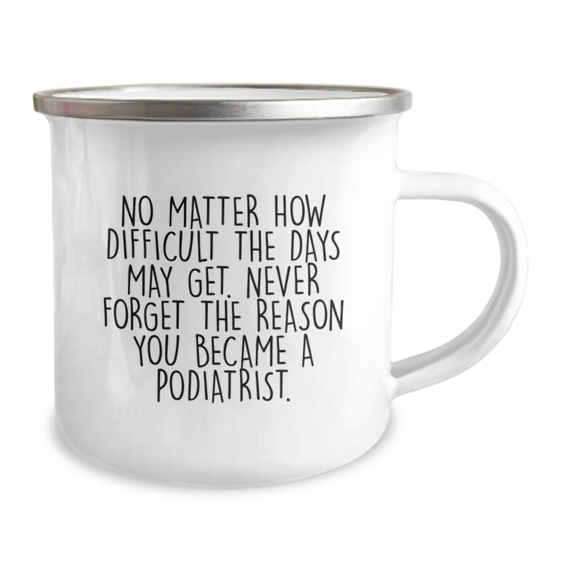 Unique Inspirational Gifts for Podiatrist Friend or Family Member - Camping Mug for Graduation - Image 2