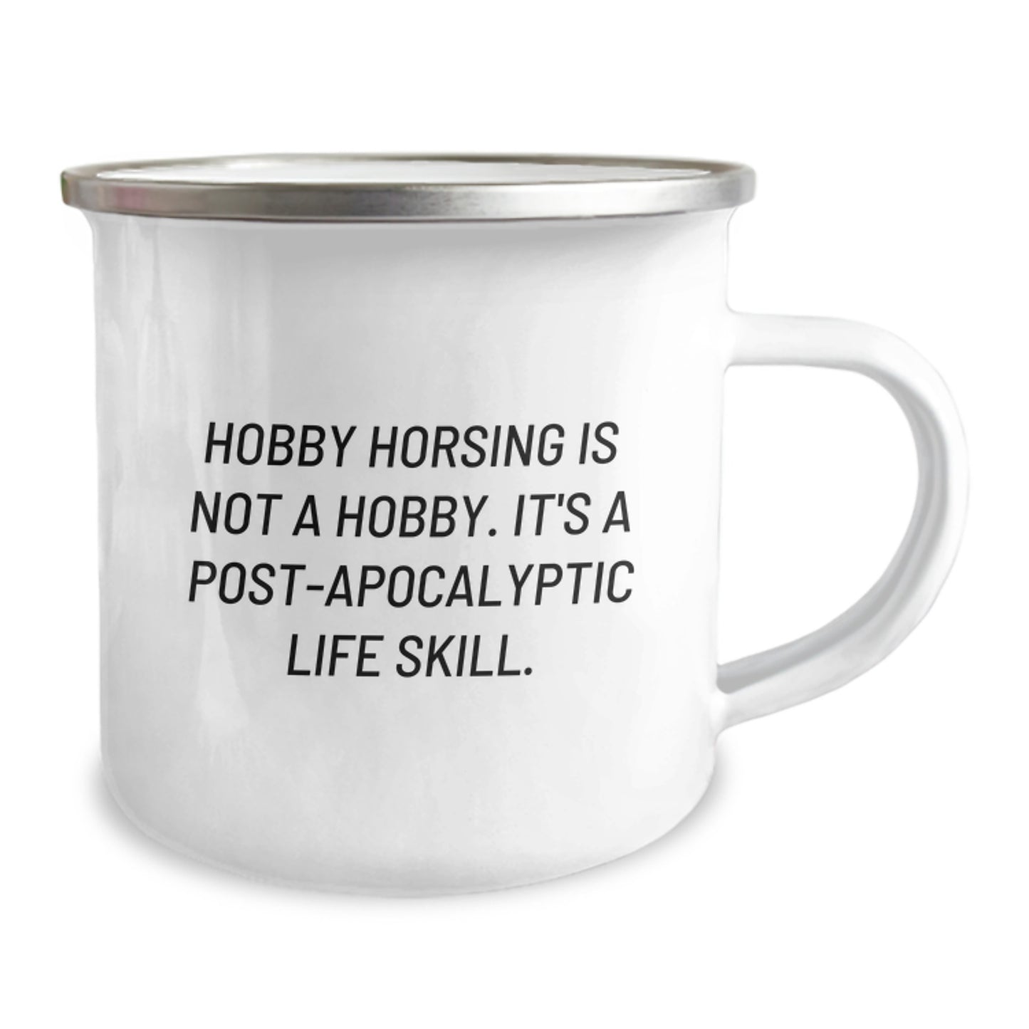 Hobby Horsing Gifts for Men, Funny Camping Mug for Graduation Unique - Gifts from Friends - Image 2