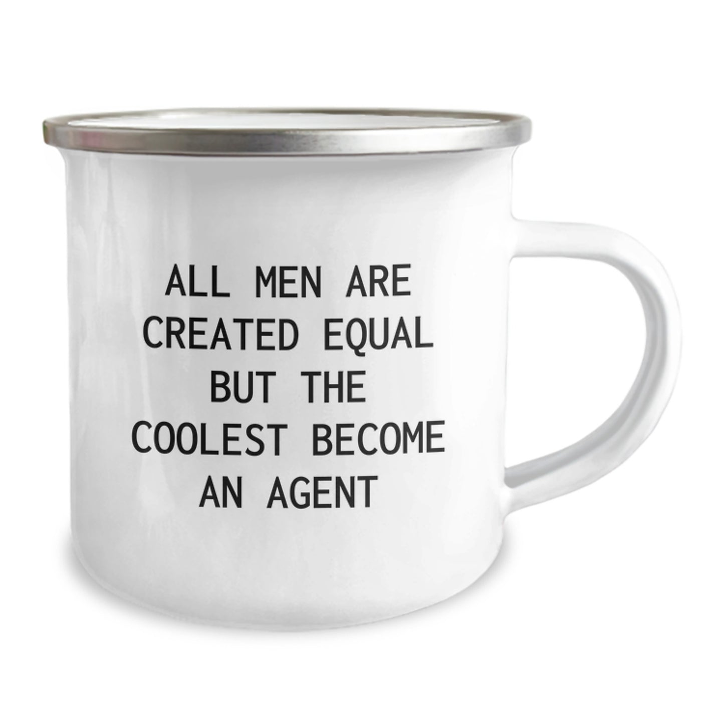 Funny Agent Gifts, Camping Mug for Agent, Graduation Unique Gifts from Men to Agent - Image 2
