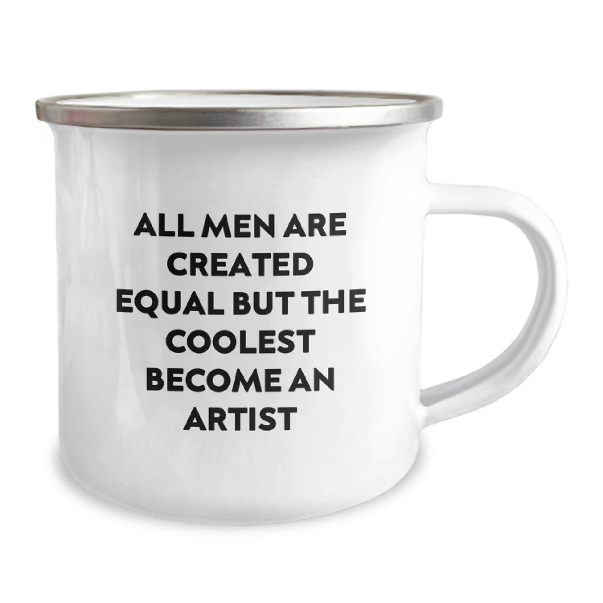 Artist Keepsake Camping Mug for Him Surprise Graduation Unique Gift - Image 2