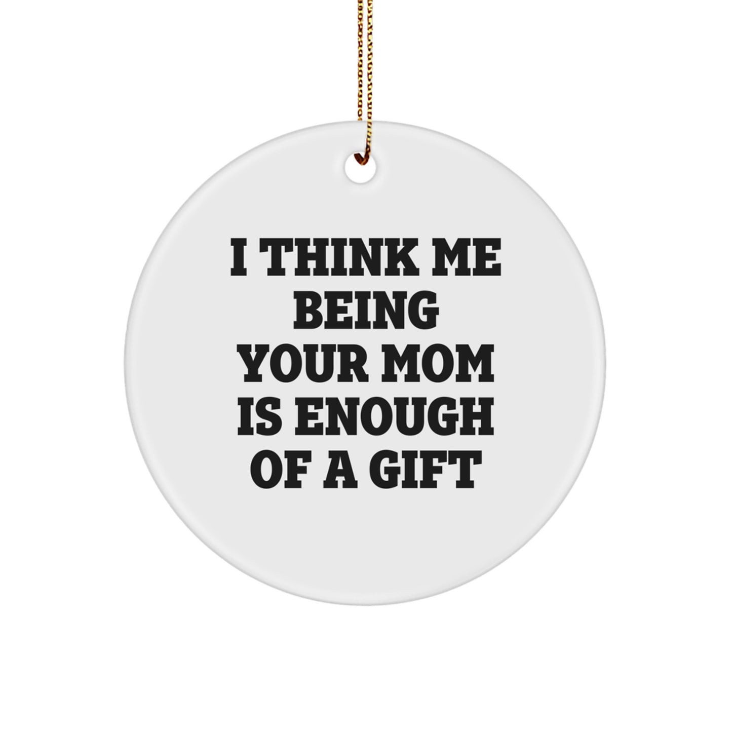 Mom Keepsake Christmas Ornament for Her Heartfelt Year Ever Gift - Image 1
