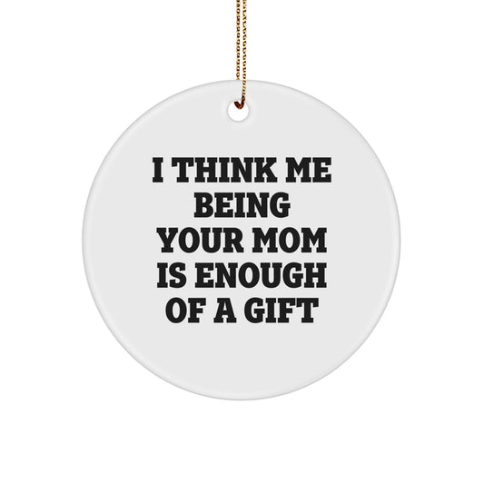 Mom Keepsake Christmas Ornament for Her Heartfelt Year Ever Gift - Image 1