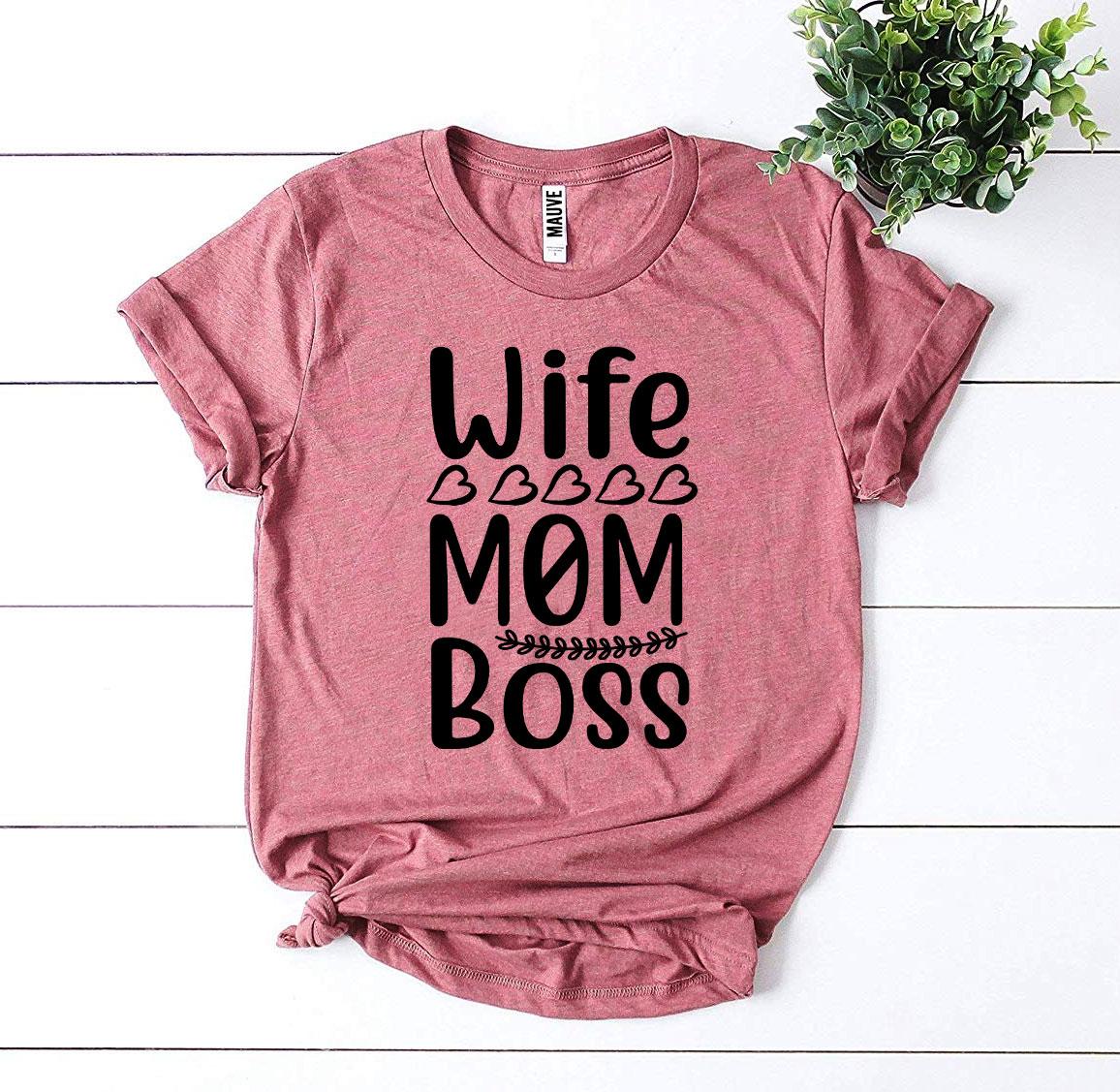 Wife-Mom-Boss T-shirt